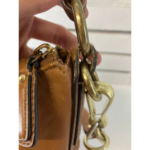 COACH 14783 LARGE BROWN SMOOTH LEATHER HANDBAG, SHOULDER BAG - Picture 11 of 16